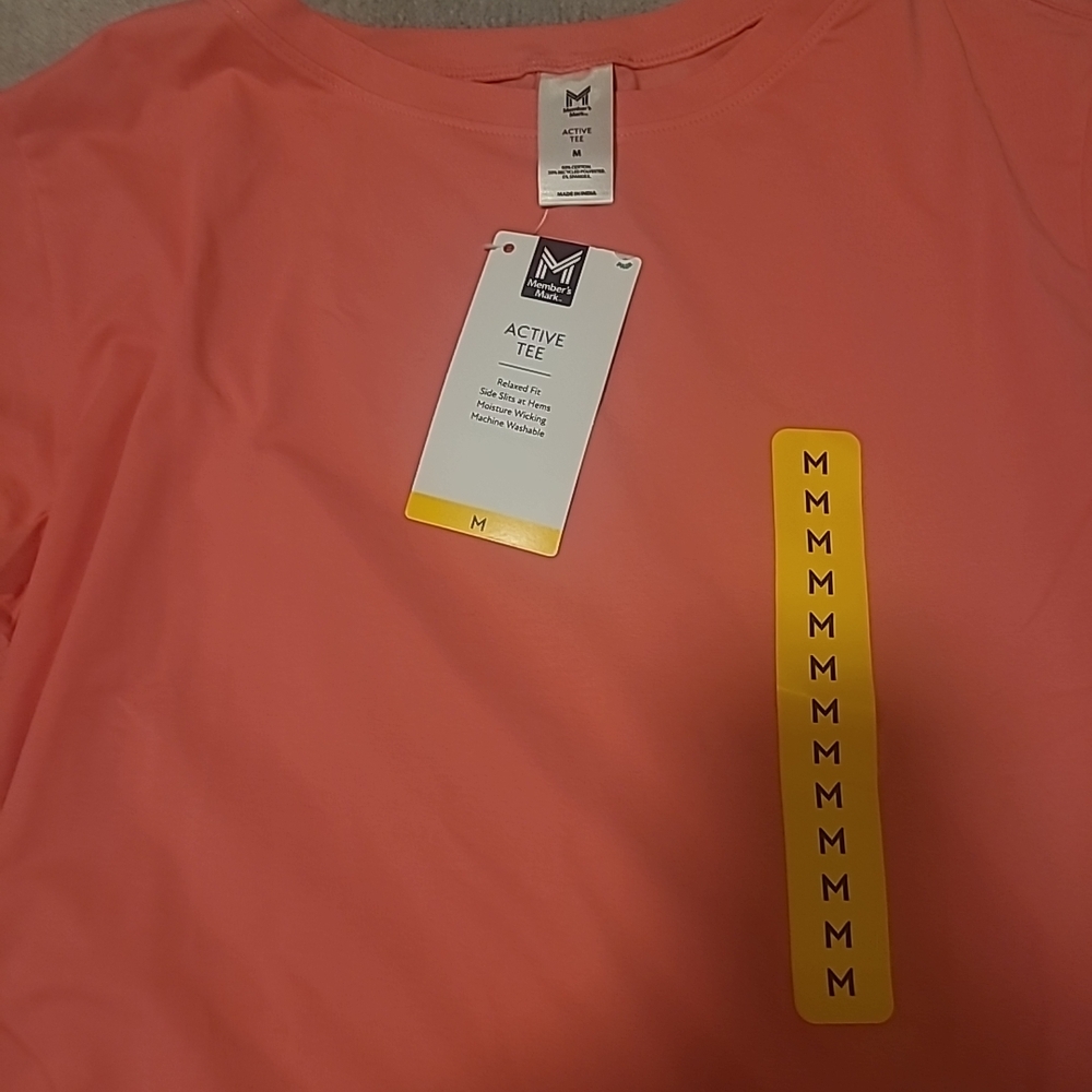 WoMen's Coral Active Tee
